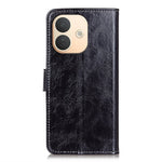 For Xiaomi Redmi Note 17 Pro 5G Case Wallet Leather Phone Cover Crazy Horse Texture