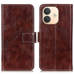 For Xiaomi Redmi Note 17 Pro 5G Case Wallet Leather Phone Cover Crazy Horse Texture