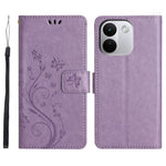 Xiaomi Redmi Note 17 Pro+ 5G Läderplånboksfodral med fjärilsblomma och rem