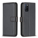 BINFEN COLOR-mobilcover til Samsung Galaxy A52 5G / Galaxy A52s 5G / Galaxy A52 4G BF17, pung- og flipetui i læder