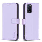 BINFEN COLOR-mobilcover til Samsung Galaxy A52 5G / Galaxy A52s 5G / Galaxy A52 4G BF17, pung- og flipetui i læder