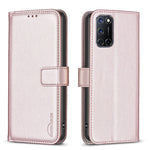 BINFEN COLOR-mobilcover til Samsung Galaxy A52 5G / Galaxy A52s 5G / Galaxy A52 4G BF17, pung- og flipetui i læder
