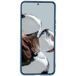 For Xiaomi 12T Pro 5G Soft TPU Anti-Fingerprint Phone Case Liquid Silicone Texture 2.0mm Thick Arc Edge Shock Absorption Protective Cover
