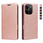 Xiaomi Redmi Note 17 Pro+ 5G / Xiaomi Redmi Note 17 Pro Max 5G Plånboksfodral RFID-blockerande kortplatser stativ magnetisk stängning lädermobilskal