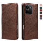 Xiaomi Redmi Note 17 Pro+ 5G / Xiaomi Redmi Note 17 Pro Max 5G Plånboksfodral RFID-blockerande kortplatser stativ magnetisk stängning lädermobilskal