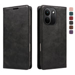 Xiaomi Redmi Note 17 Pro+ 5G / Xiaomi Redmi Note 17 Pro Max 5G Plånboksfodral RFID-blockerande kortplatser stativ magnetisk stängning lädermobilskal