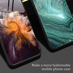 For Xiaomi Redmi Note 12 Pro 5G Phone Case Collision Resistant Tempered Glass + PC + TPU Marble Pattern Cover