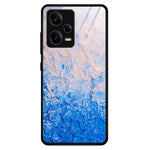For Xiaomi Redmi Note 12 Pro 5G Phone Case Collision Resistant Tempered Glass + PC + TPU Marble Pattern Cover