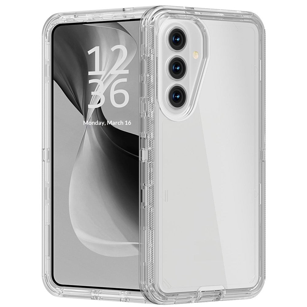 For Samsung Galaxy S26 Case 3 in 1 Detachable Shockproof TPU + PC Phone Back Cover