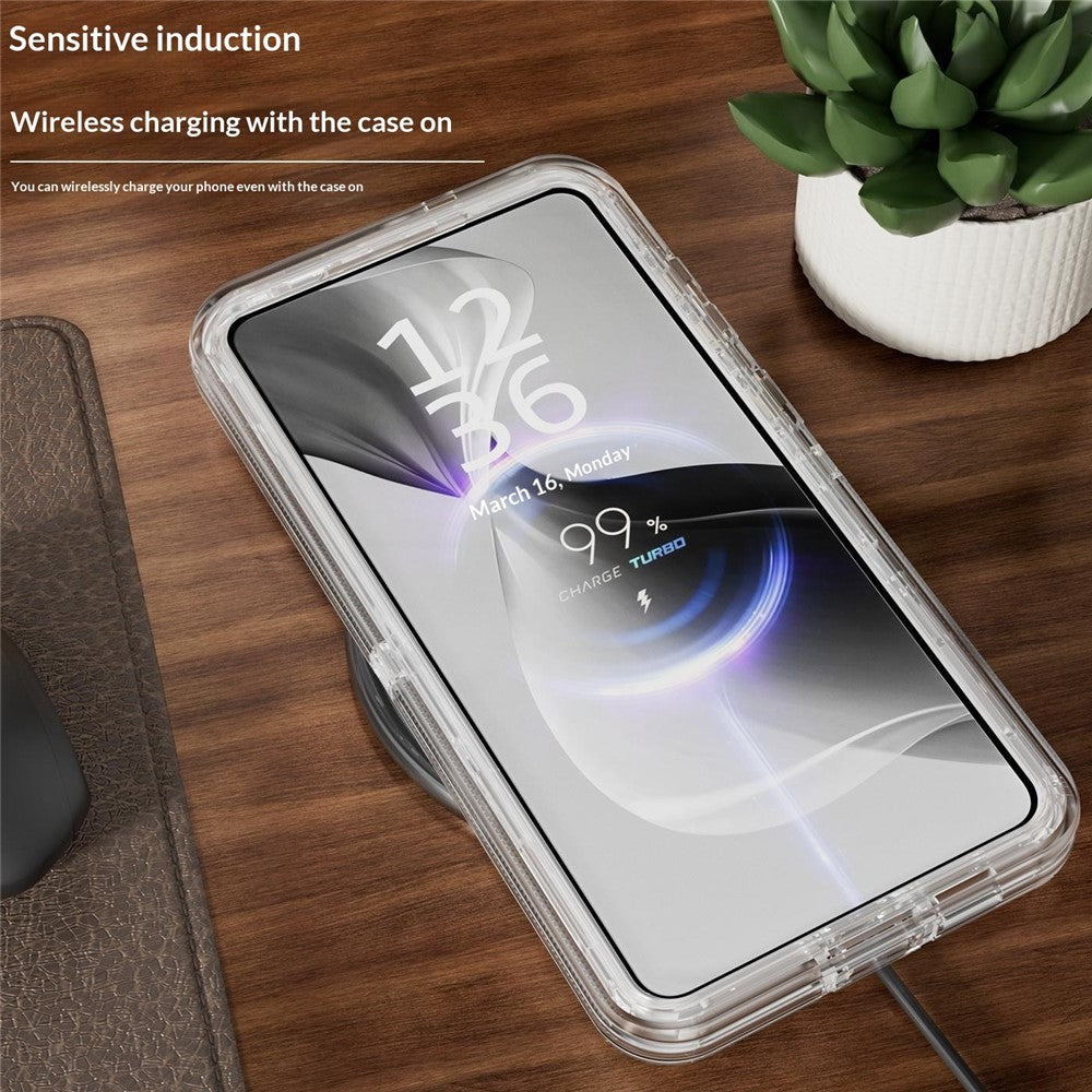 Samsung Galaxy S26-skal, 3-i-1, avtagbart, stötsäkert TPU + PC-bakstycke