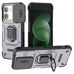 For Xiaomi Redmi Note 17 Pro Max 5G Case PC + TPU Kickstand Phone Protector with Lens Cover