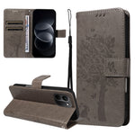 For Xiaomi Redmi Note 17 Pro+ 5G / Xiaomi Redmi Note 17 Pro Max 5G Phone Case with Stand Cat Tree Pattern Leather Wallet Mobile Cover