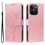 For Xiaomi Redmi Note 17 Pro+ 5G / Xiaomi Redmi Note 17 Pro Max 5G Phone Case with Stand Cat Tree Pattern Leather Wallet Mobile Cover