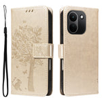 For Xiaomi Redmi Note 17 Pro+ 5G / Xiaomi Redmi Note 17 Pro Max 5G Phone Case with Stand Cat Tree Pattern Leather Wallet Mobile Cover