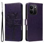 For Xiaomi Redmi Note 17 Pro+ 5G / Xiaomi Redmi Note 17 Pro Max 5G Phone Case with Stand Cat Tree Pattern Leather Wallet Mobile Cover