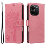 For Xiaomi Redmi Note 17 Pro+ 5G / Xiaomi Redmi Note 17 Pro Max 5G Phone Case with Stand Cat Tree Pattern Leather Wallet Mobile Cover