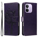 For Xiaomi Redmi Note 17 Pro 5G Phone Case with Stand Cat Tree Pattern Leather Wallet Mobile Cover