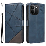 Xiaomi Redmi Note 17 Pro+ 5G / Xiaomi Redmi Note 17 Pro Max 5G Läderfodral Geometrisk linjedesign Plånboksfodral med handledsrem