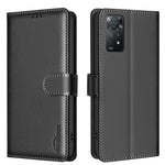 BINFEN COLOR for Xiaomi Redmi Note 11 Pro BF32 Leather Case Wallet RFID Blocking Phone Cover
