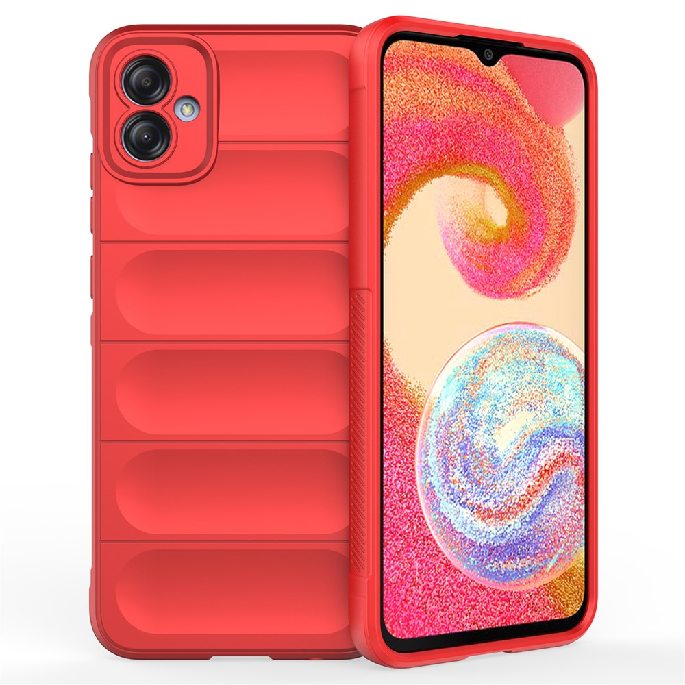 Til Samsung Galaxy A04e 4G / F04 4G / M04 4G Blødt robust bagcover Ridsefast og faldbeskyttende telefonetui