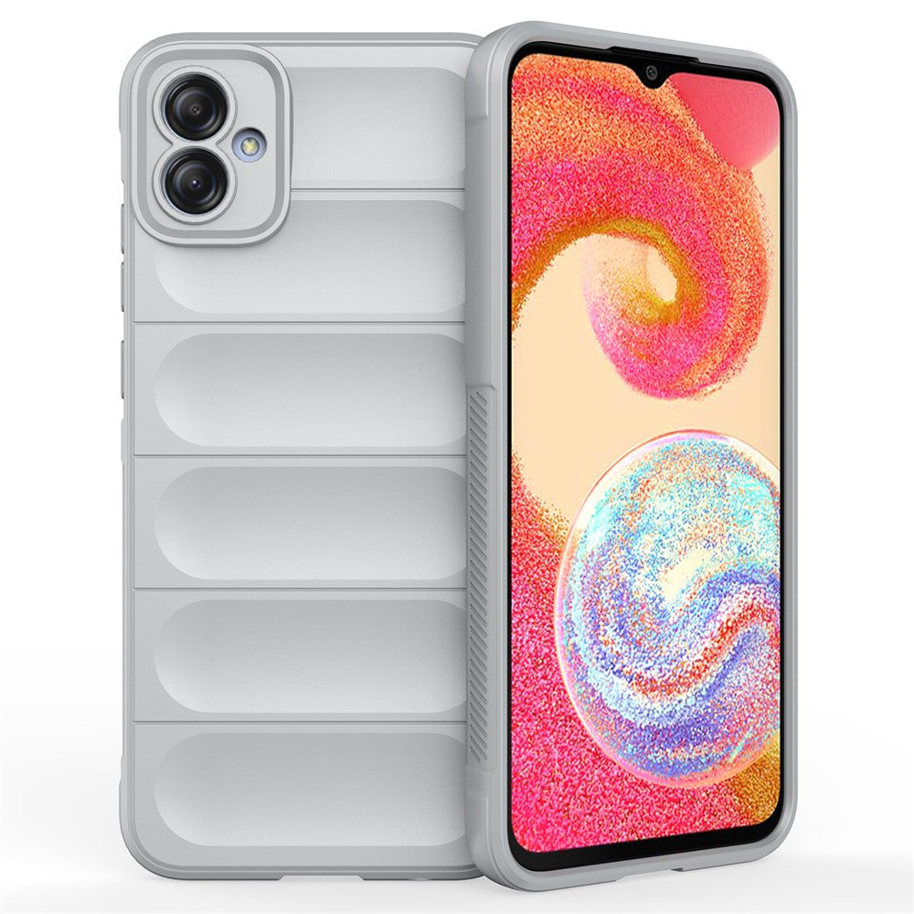 Til Samsung Galaxy A04e 4G / F04 4G / M04 4G Blødt robust bagcover Ridsefast og faldbeskyttende telefonetui