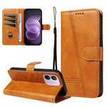 For Xiaomi Redmi Note 17 Pro 5G Wallet Case T-Shape Lines Leather Phone Cover Stand