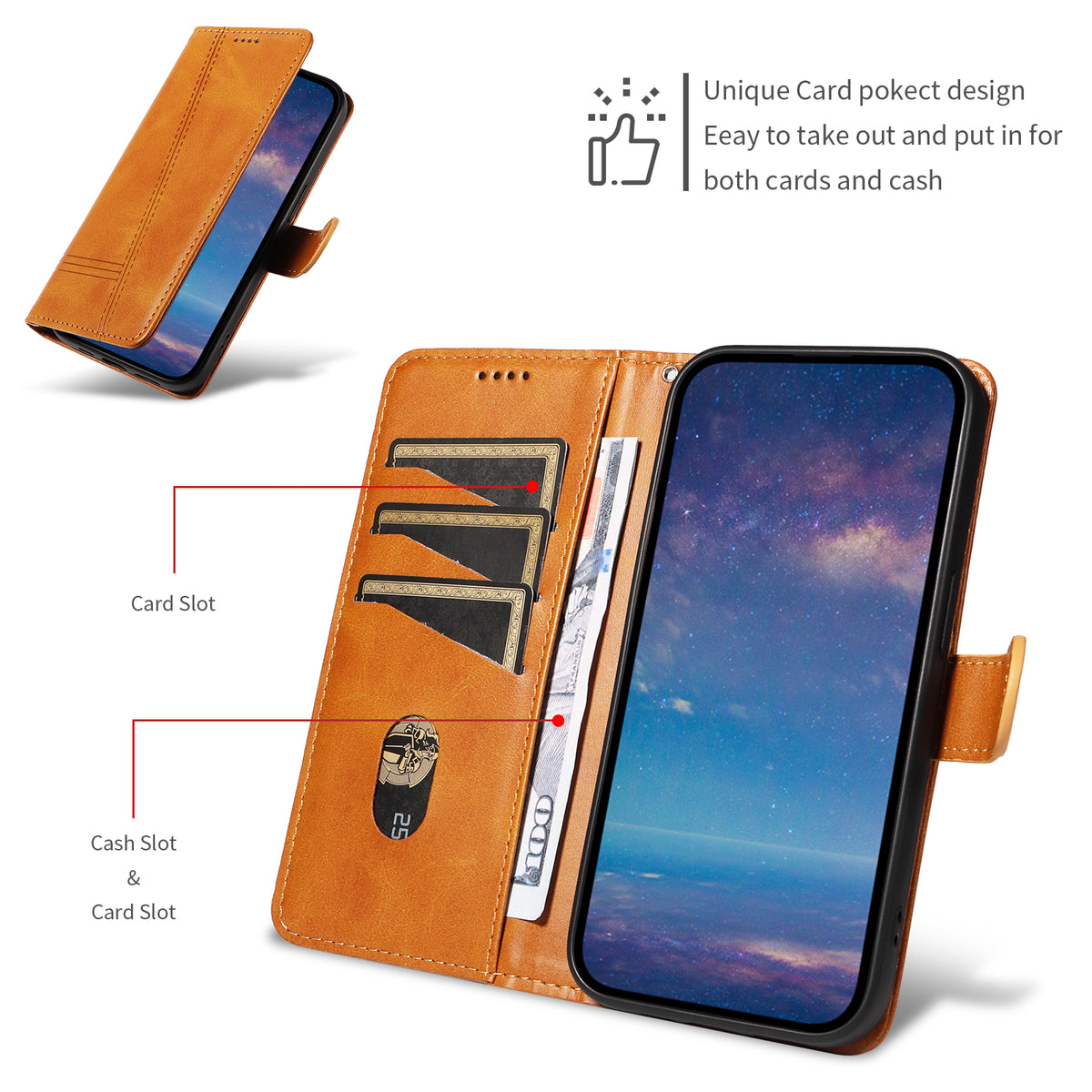 For Xiaomi Redmi Note 17 Pro 5G Wallet Case T-Shape Lines Leather Phone Cover Stand
