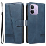 For Xiaomi Redmi Note 17 Pro 5G Wallet Case T-Shape Lines Leather Phone Cover Stand
