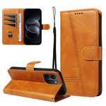 For Xiaomi Redmi Note 17 Pro+ 5G / Xiaomi Redmi Note 17 Pro Max 5G Wallet Case T-Shape Lines Leather Phone Cover Stand