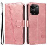For Xiaomi Redmi Note 17 Pro+ 5G / Xiaomi Redmi Note 17 Pro Max 5G Wallet Case T-Shape Lines Leather Phone Cover Stand