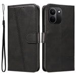 For Xiaomi Redmi Note 17 Pro+ 5G / Xiaomi Redmi Note 17 Pro Max 5G Wallet Case T-Shape Lines Leather Phone Cover Stand
