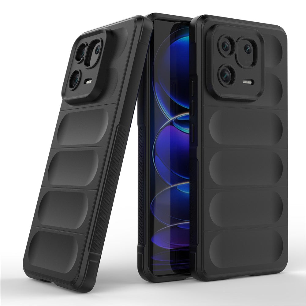 Xiaomi 13 Pro 5G Robust Back Phone Case Mjukt TPU Precise Cutout Skyddande Fodral