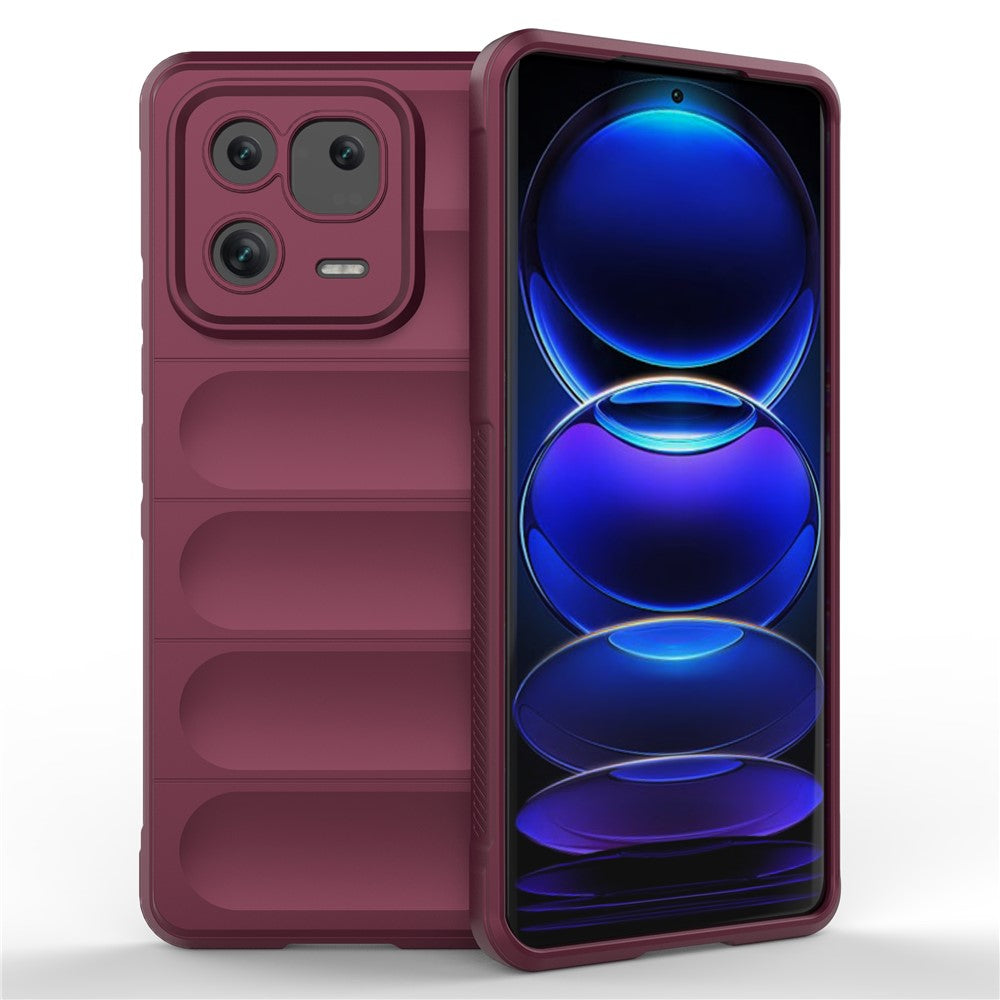 Xiaomi 13 Pro 5G Robust Back Phone Case Mjukt TPU Precise Cutout Skyddande Fodral