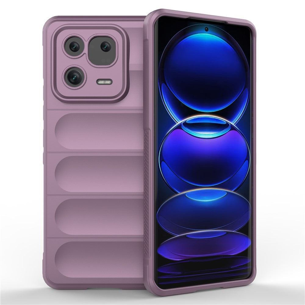 Xiaomi 13 Pro 5G Robust Back Phone Case Mjukt TPU Precise Cutout Skyddande Fodral