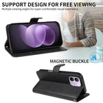 For Xiaomi Redmi Note 17 Pro 5G Leather Wallet Case with Strap Solid Color Phone Stand Cover