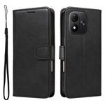 Xiaomi Redmi Note 17 4G (Global) / Xiaomi Redmi Note 17 (Indien/Kina) 5G / Xiaomi Redmi Note 17 5G (Global) Läderplånboksfodral med rem Enfärgat mobilstativ