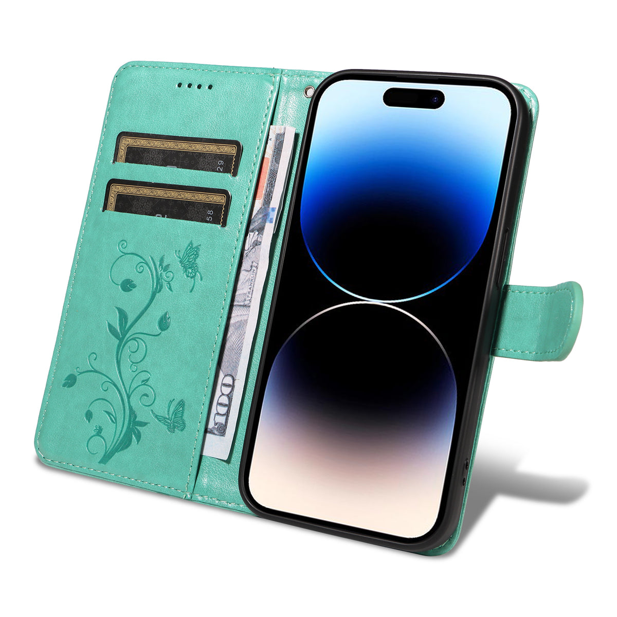 Xiaomi Redmi Note 17 Pro+ 5G / Xiaomi Redmi Note 17 Pro Max 5G PU-läderfodral Blommönster Plånboksfodral med stativ och rem