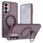 Samsung Galaxy S26 Skal Ring Stöd Honeycomb Värmeavledande PC + TPU mobilskal