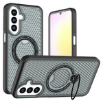 Samsung Galaxy A27 5G Skal Ring Stöd Honeycomb Värmeavledande PC + TPU mobilskal