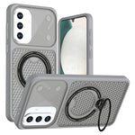 mobilskal till Samsung Galaxy A56 5G / A37 5G / A36 5G, Ringställ Honeycomb Värmeavledande PC + TPU Baksida