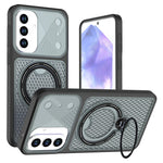 Samsung Galaxy A57 5G Skal Ring Stöd Honeycomb Värmeavledande PC + TPU mobilskal
