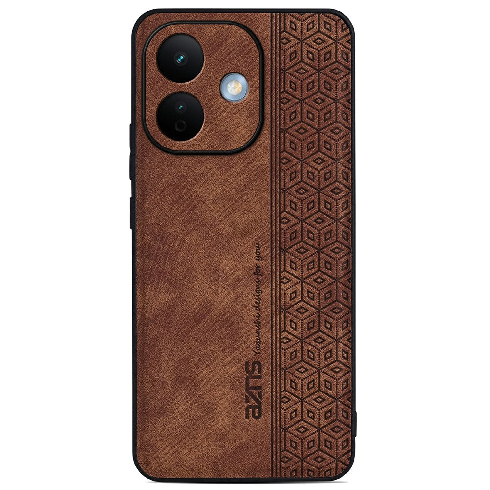 AZNS mobilskal för Xiaomi Redmi Note 17 5G (Global) / 17 4G (Global) / 17 (Indien/Kina) 5G PU-läderklätt TPU-skyddsfodral