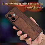 AZNS mobilskal för Xiaomi Redmi Note 17 5G (Global) / 17 4G (Global) / 17 (Indien/Kina) 5G PU-läderklätt TPU-skyddsfodral