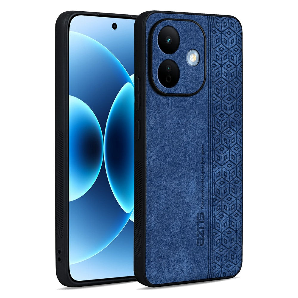 AZNS mobilskal för Xiaomi Redmi Note 17 5G (Global) / 17 4G (Global) / 17 (Indien/Kina) 5G PU-läderklätt TPU-skyddsfodral
