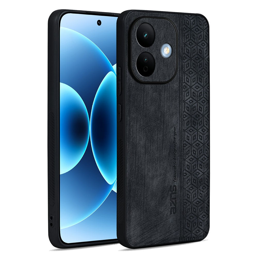 AZNS mobilskal för Xiaomi Redmi Note 17 5G (Global) / 17 4G (Global) / 17 (Indien/Kina) 5G PU-läderklätt TPU-skyddsfodral