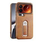 JINDUKA J38 För Xiaomi 17 Pro Max Skal Fallskyddande Anti-repande Ring Stöd PU + PC + TPU mobil Baksida