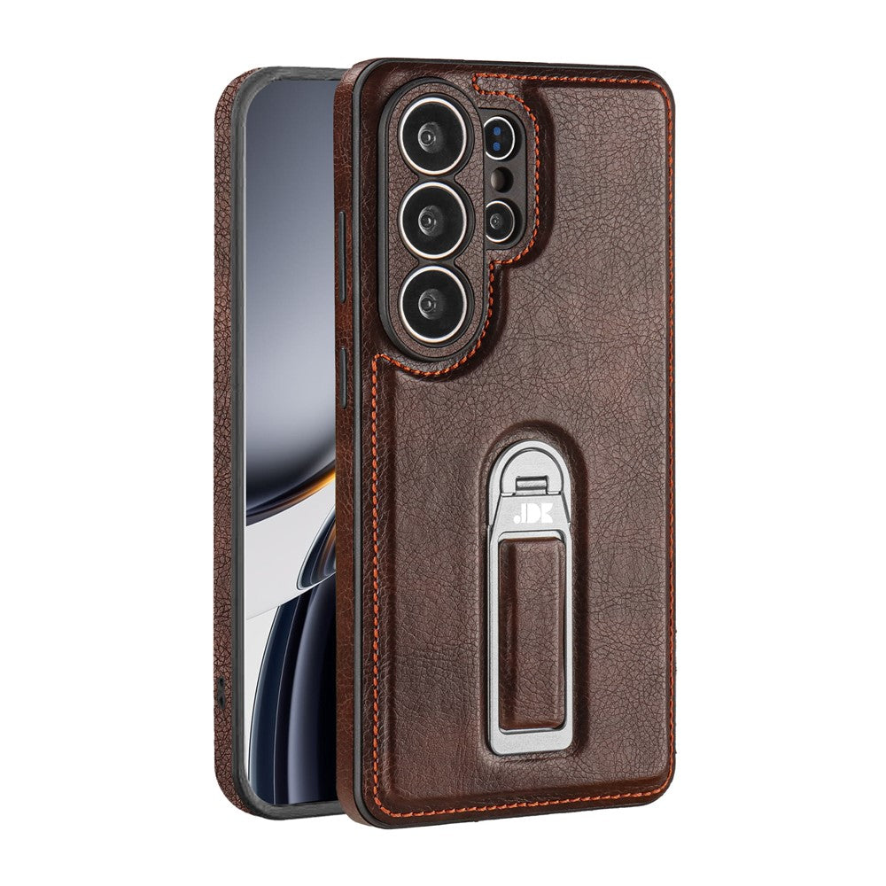 JINDUKA J38 for Samsung Galaxy S26 Ultra Case Kickstand PU Leather + PC + TPU Phone Cover