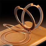 RIMBMAX R86 for Samsung Galaxy S25 Ultra Case Rotatable Magnetic Kickstand Soft TPU Anti Scratch Phone Cover