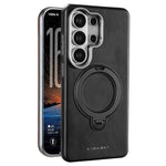 RIMBMAX R86 for Samsung Galaxy S25 Ultra Case Rotatable Magnetic Kickstand Soft TPU Anti Scratch Phone Cover
