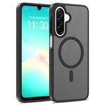 Magnetiskt skal för Samsung Galaxy A18 4G / A17 5G / A17 4G / A26 5G / A16 5G / A16 4G, TPU-ram i akryl, baksida, mobilskal med pekskärm